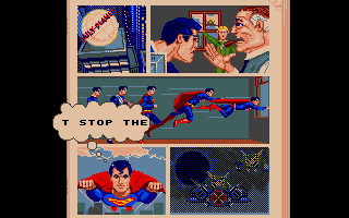 Superman: The Man Of Steel screenshot 4 for Atari ST